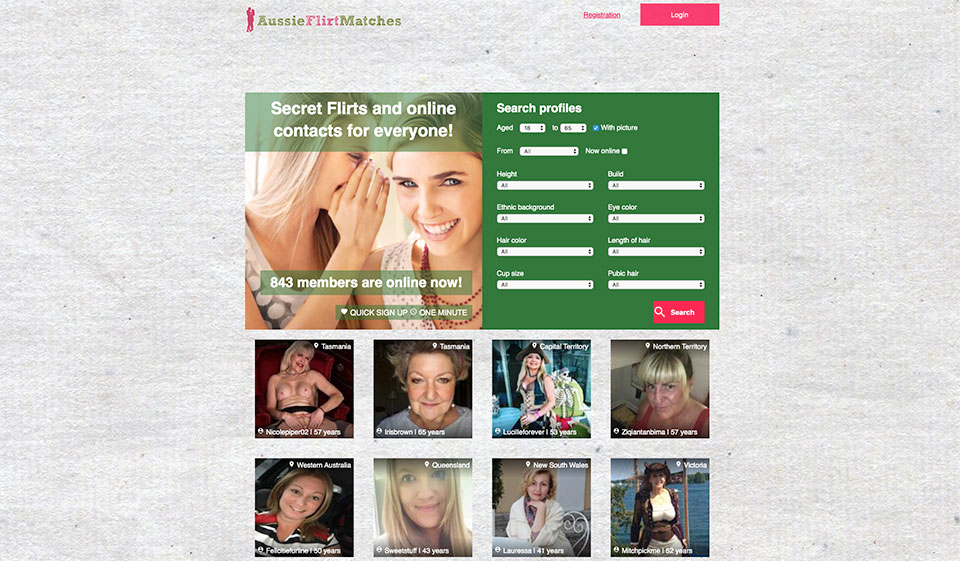 Aussie Flirt Matches Review