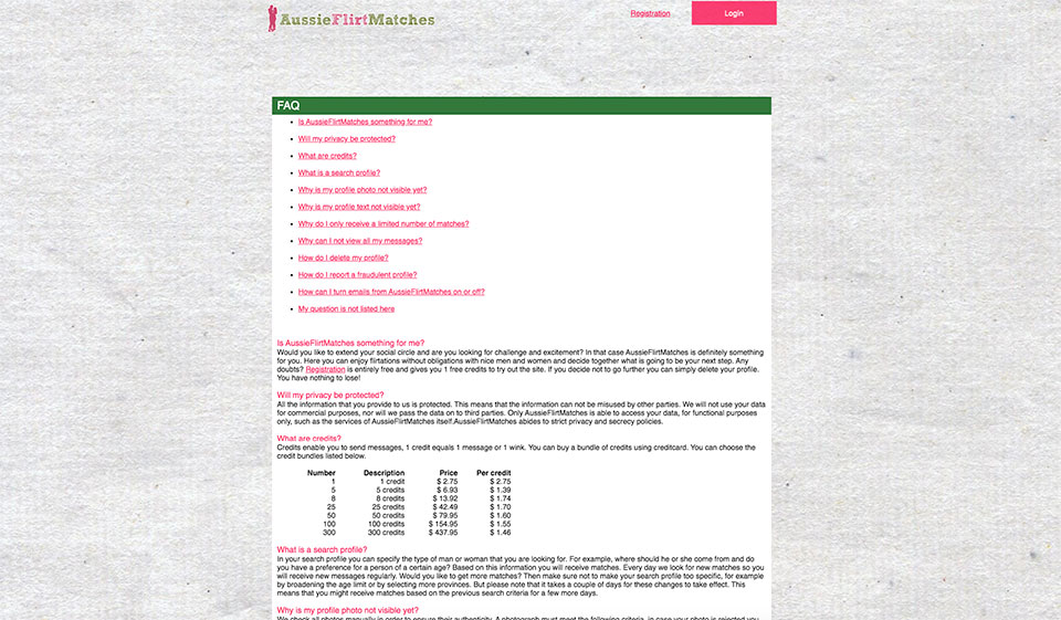 Avustralyalı Flört Maçları İnceleme