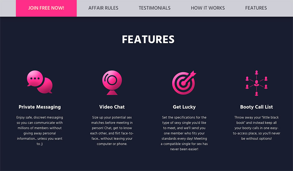 FreeHookupAffair Review