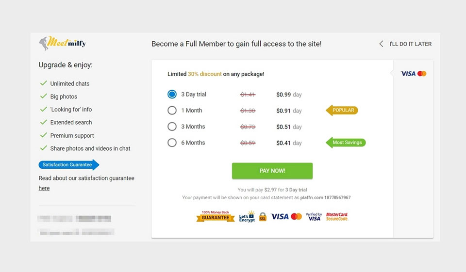 Recensione di MeetMilfy