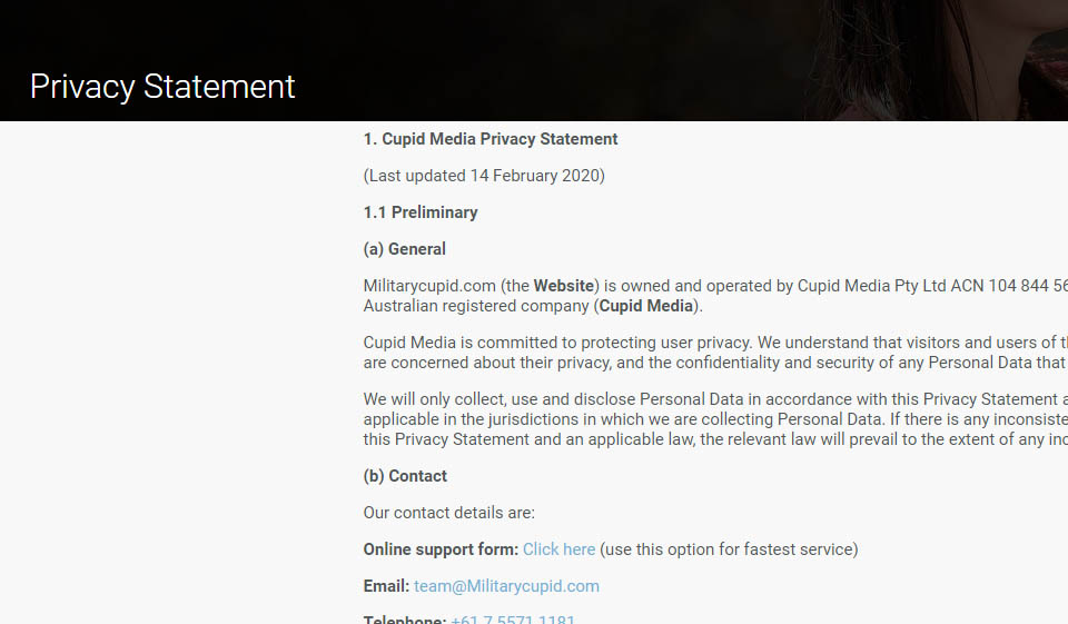 Military Cupid Review