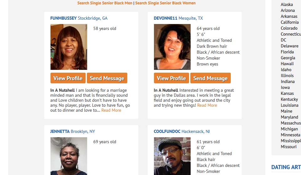 SeniorBlackPeopleMeet recensie