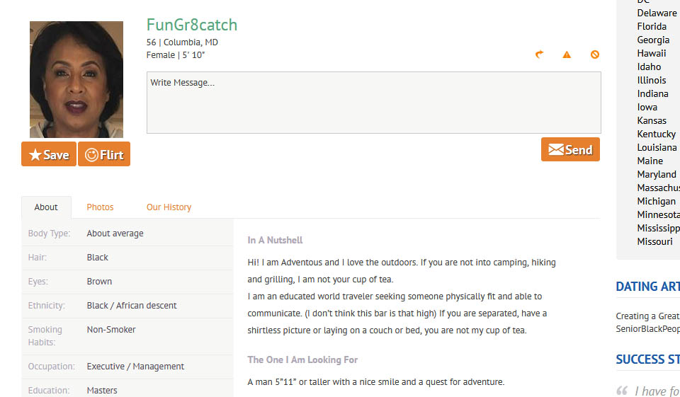 SeniorBlackPeopleMeet recensie