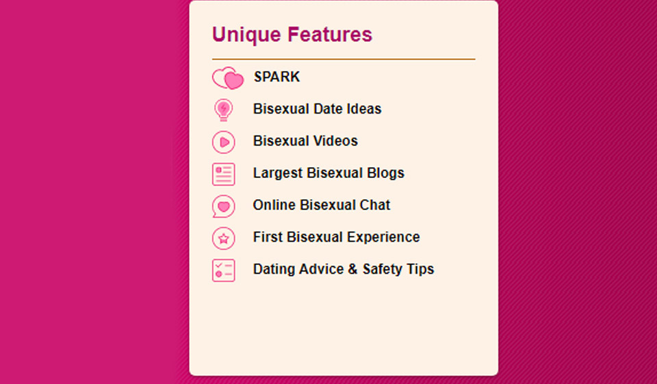 BiCupid Website Design