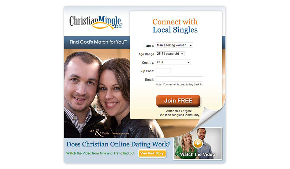 ChristianMingle Sign