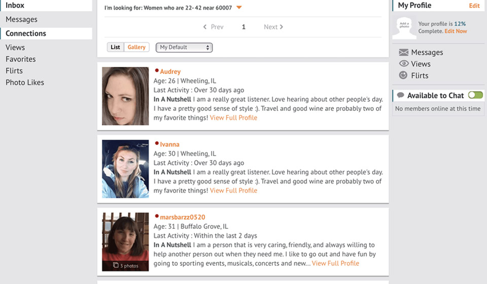 JPeopleMeet Features