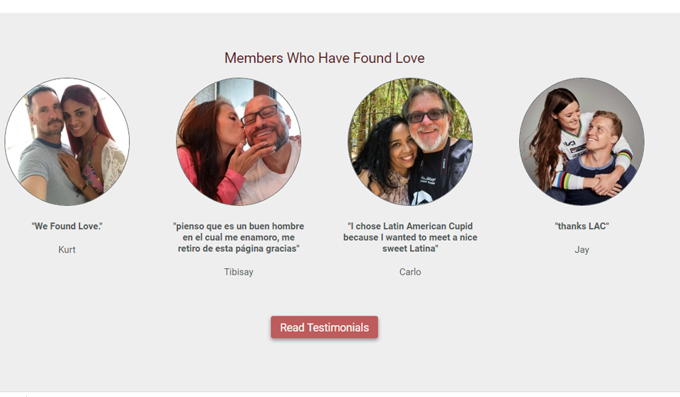 LatinAmericanCupid Design