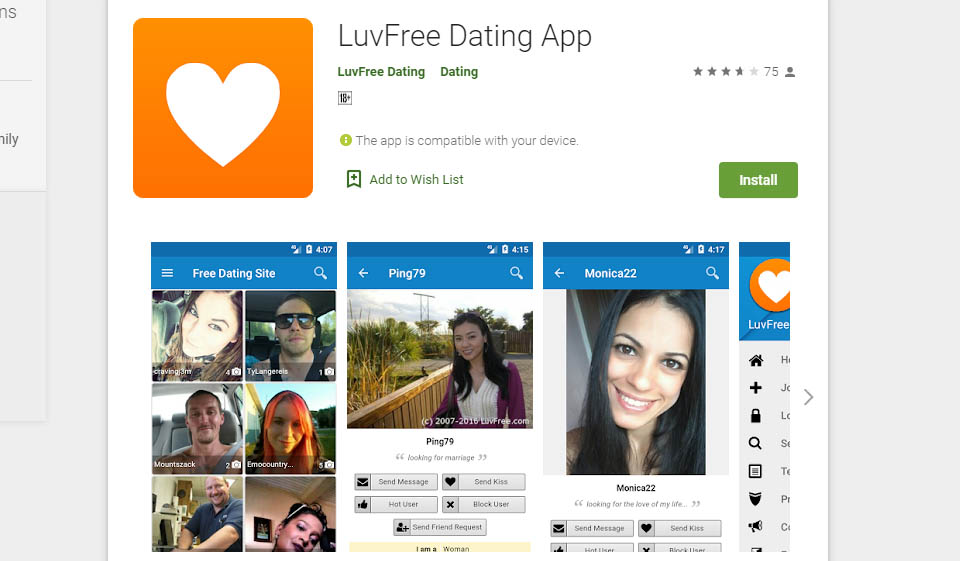 LuvFree App