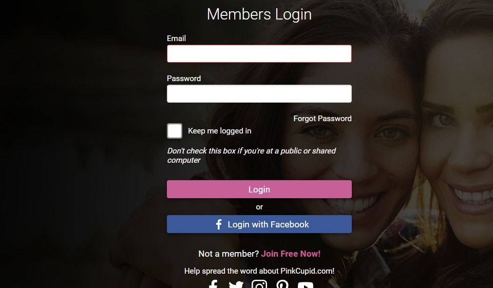 Pink Cupid Login