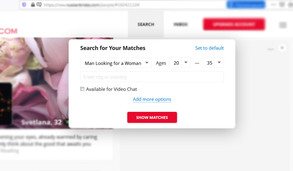 RussianBrides.com gratuito