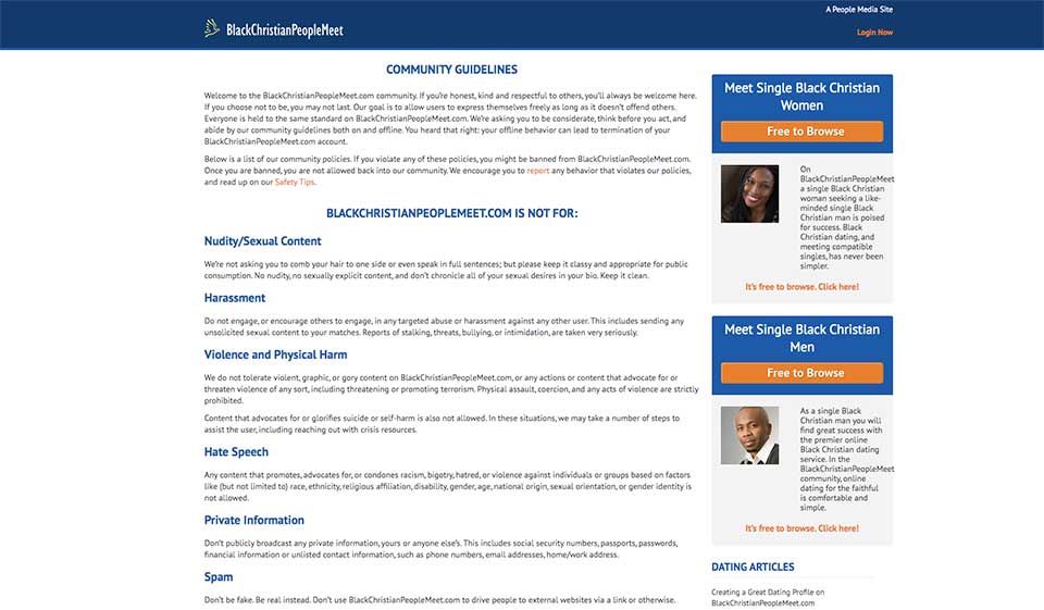 BlackChristianPeopleMeet safety