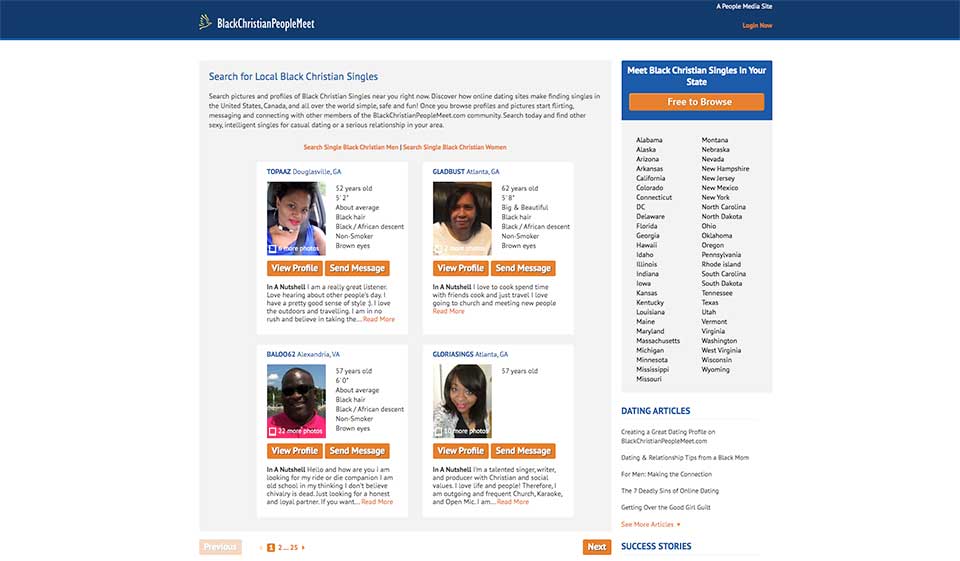 BlackChristianPeopleMeet Conclusion