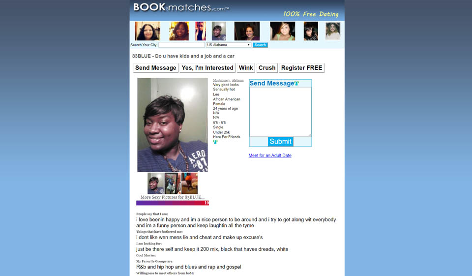 BookOfMatches Design