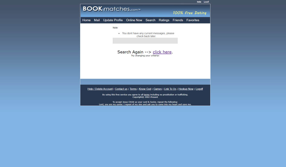 BookOfMatches Application