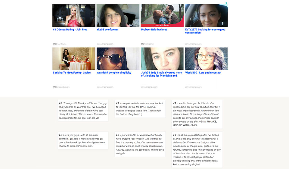 ConnectingSingles.com Mobile Applications