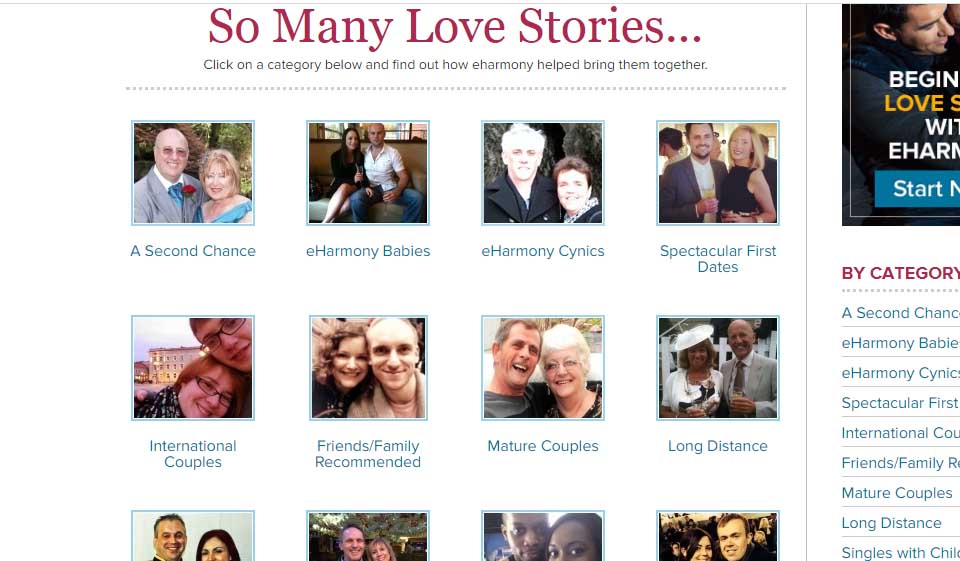 eHarmony Membership Features