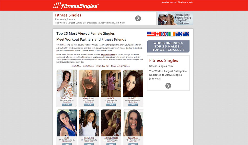 Fitness Singles