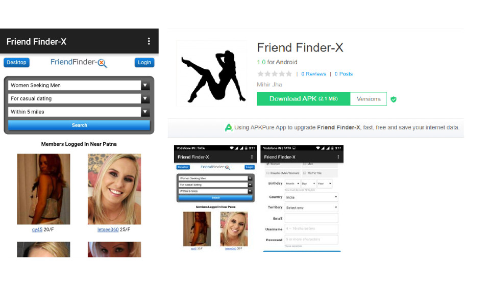 FriendFinder-X Design & Usability