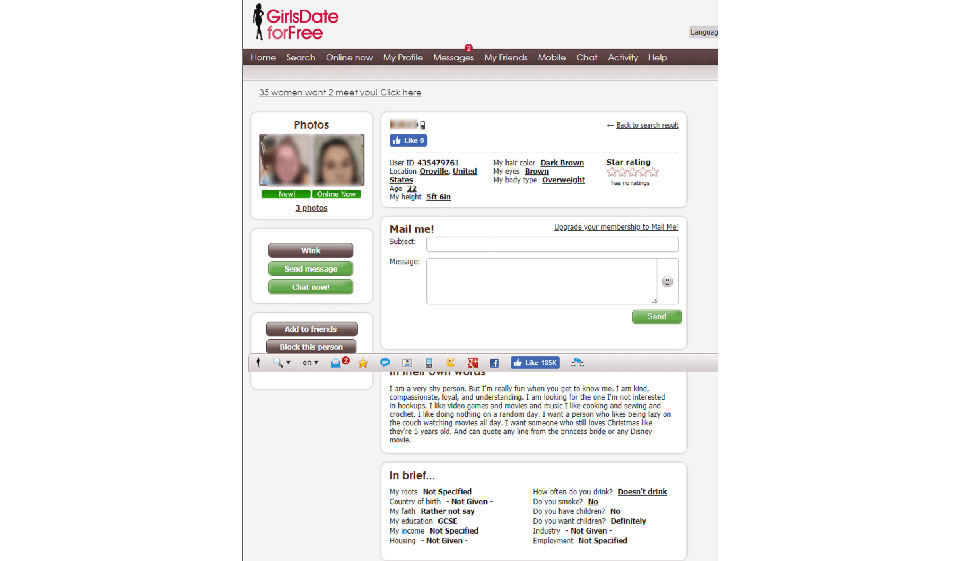 GirlsDateforFree Design