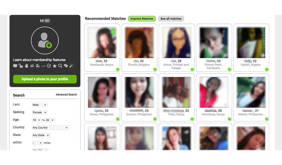 Iscrizione InternationalCupid