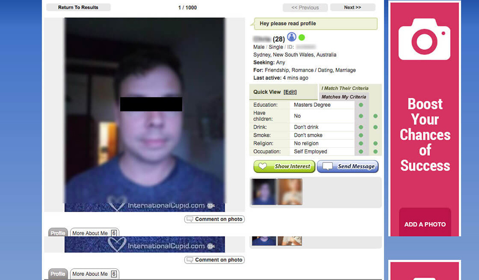 Prezzo InternationalCupid