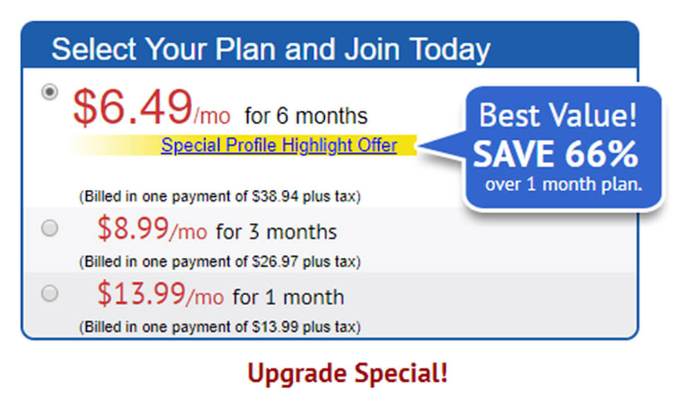 InterracialPeopleMeet Advanced Options