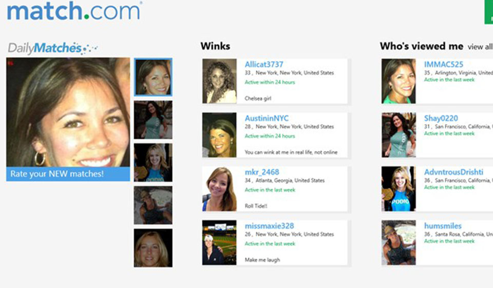 match.com Users Profiles Quality