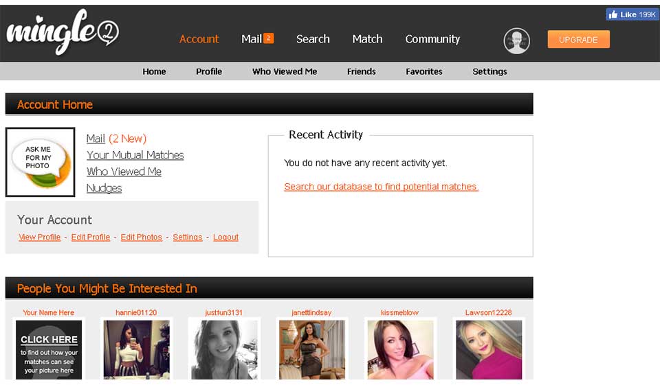 Mingle2 Profiles Quality