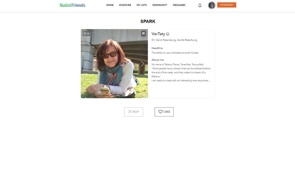 NudistFriends Prices