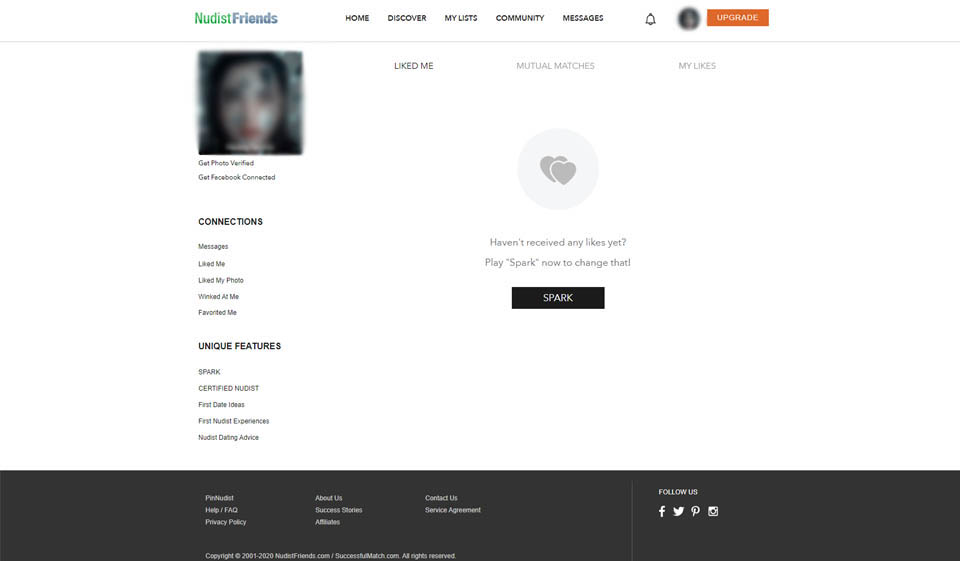 NudistFriends Premium Membership