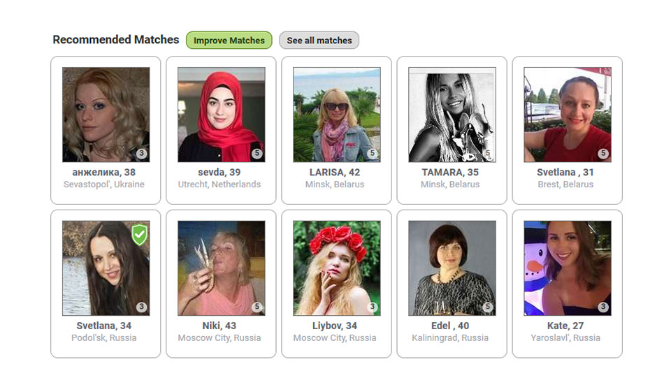 RussianCupid.com website