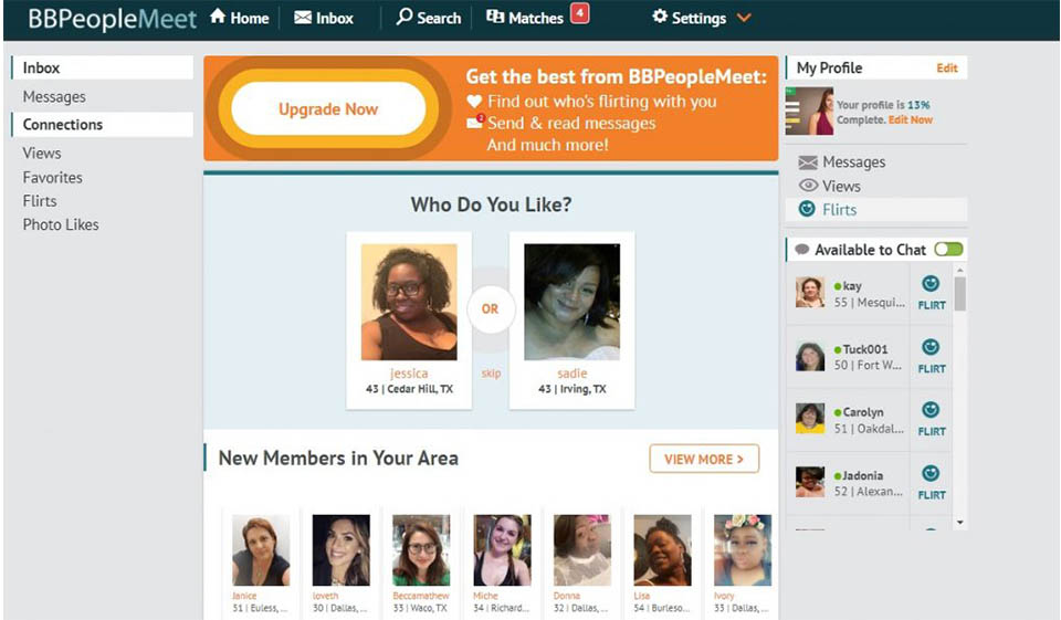 BBPeopleMeet Design e usabilità