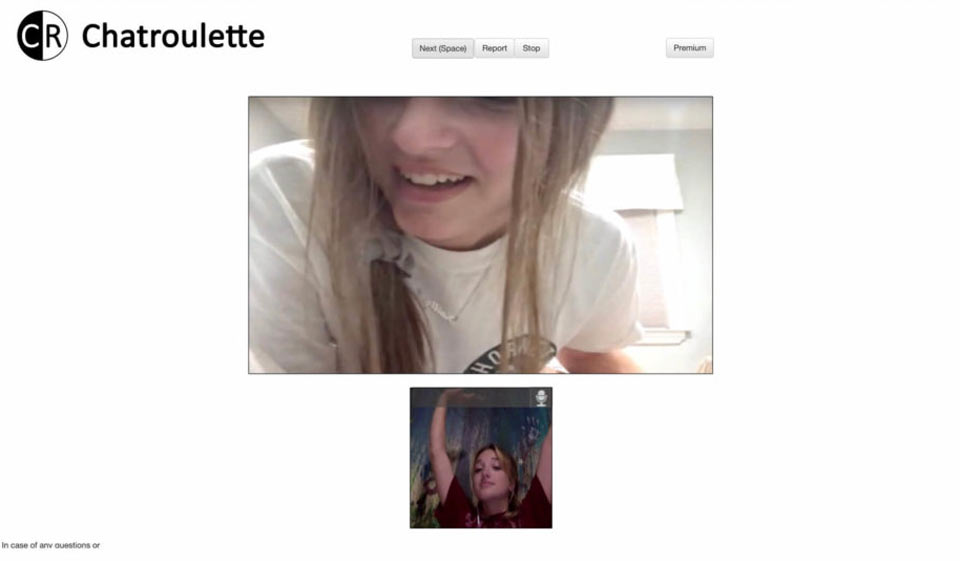 Chatroulette Wniosek