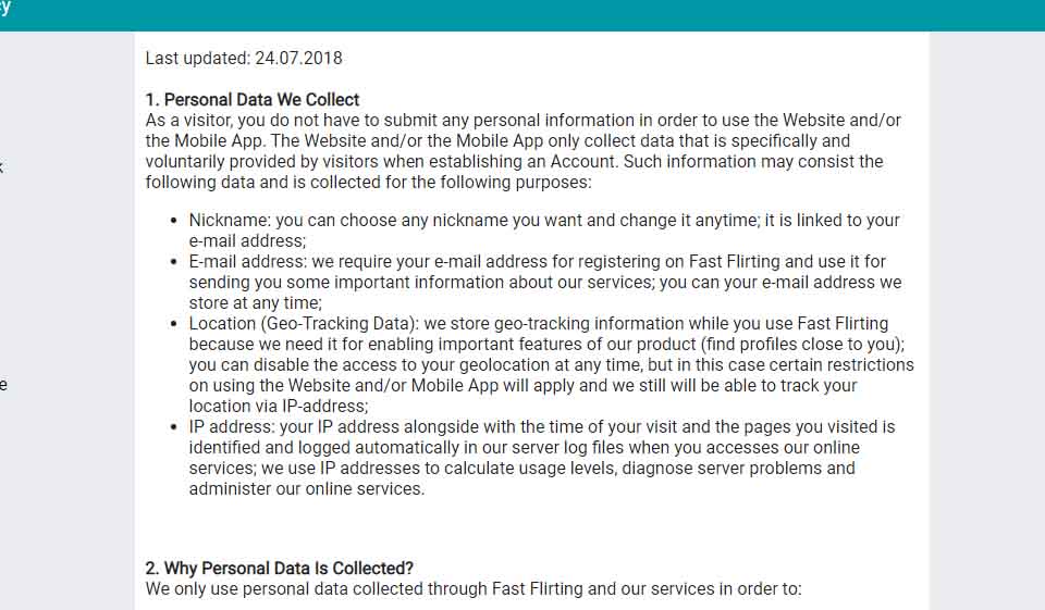 FastFlirting Websites & Apps