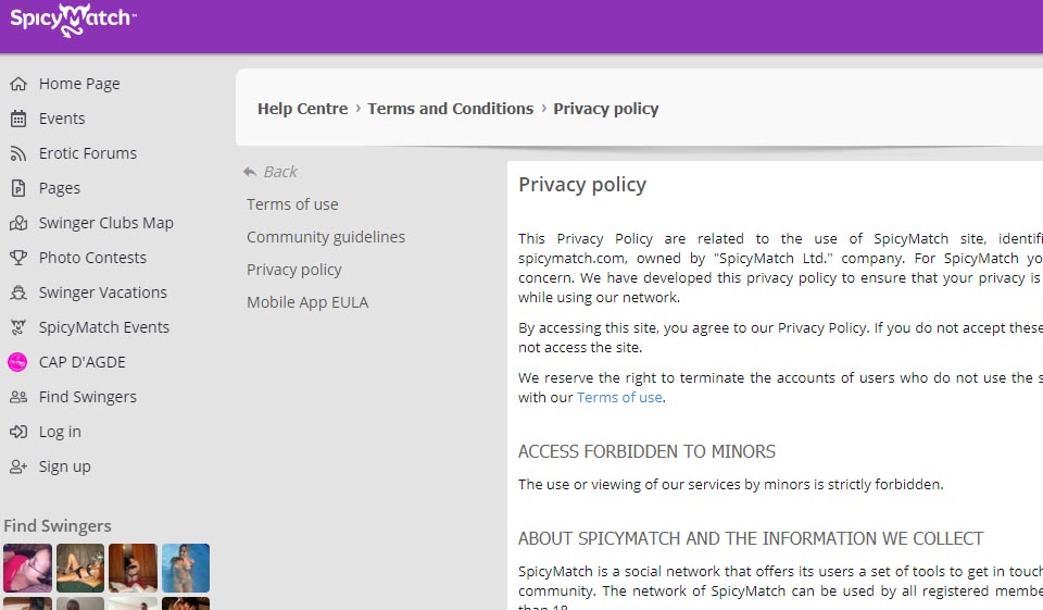 SpicyMatch: What Features Does a Mobile Application Have?