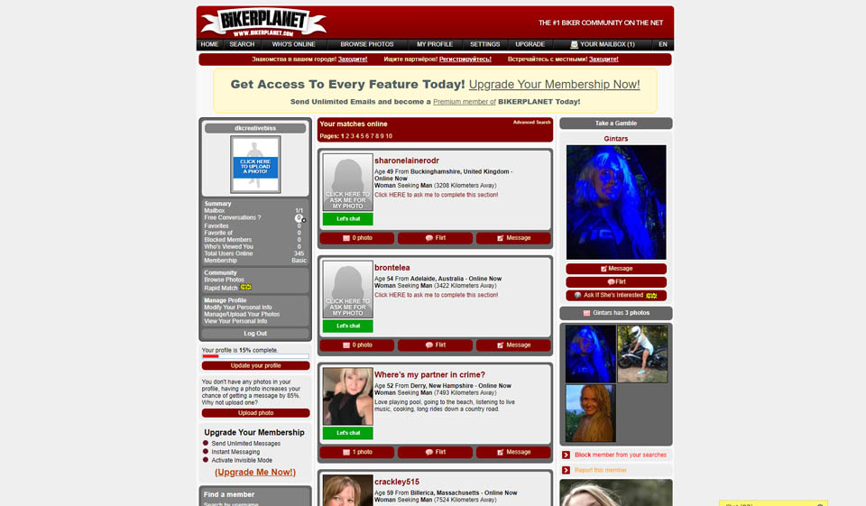 Users Profiles Quality