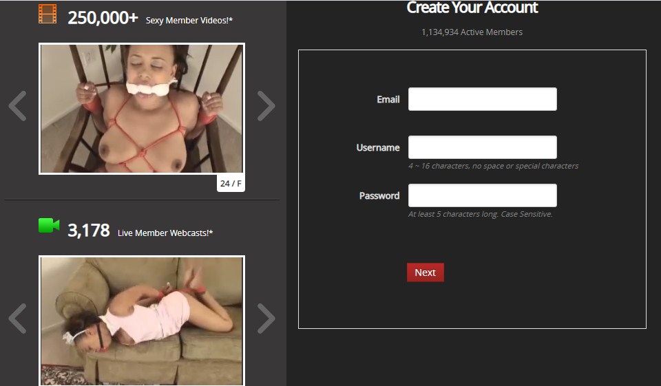Bondage.com: è abbastanza facile da usare