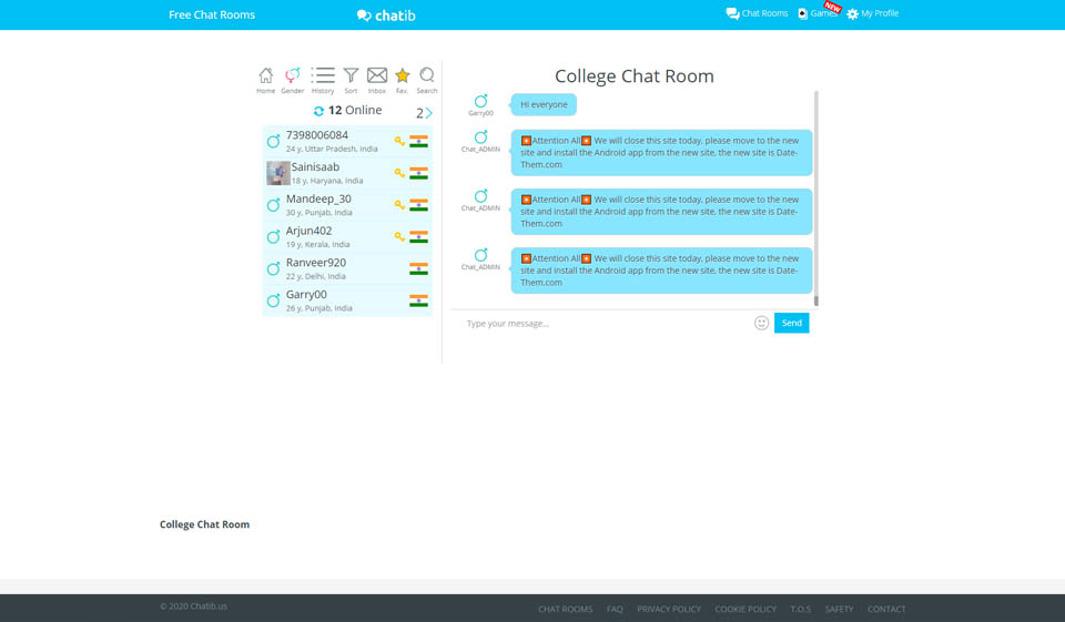 Chatib Payment Method