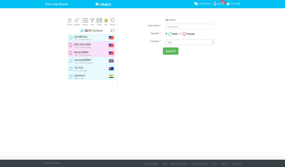 Chatib Design & Usability