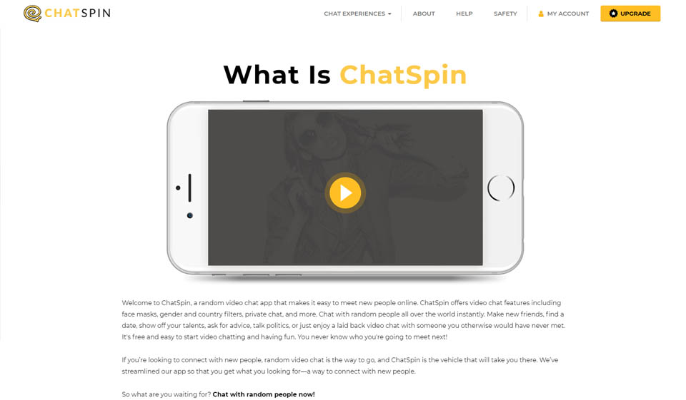 Chatspin funziona