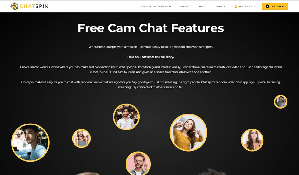 Registrazione a Chatspin