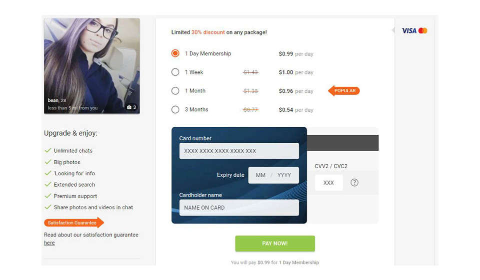 Premium lidmaatschapsfuncties