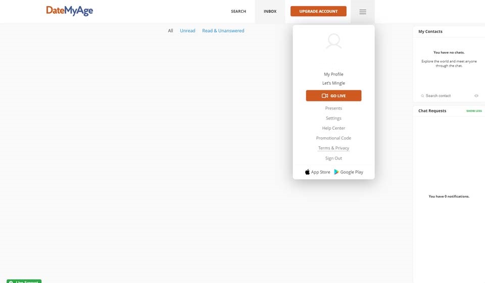 How does DateMyAge work?