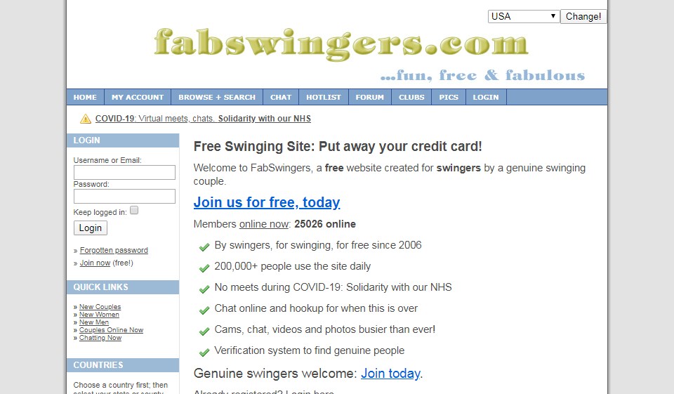 Fabswingers Review 2025 – Perfect or Scam?