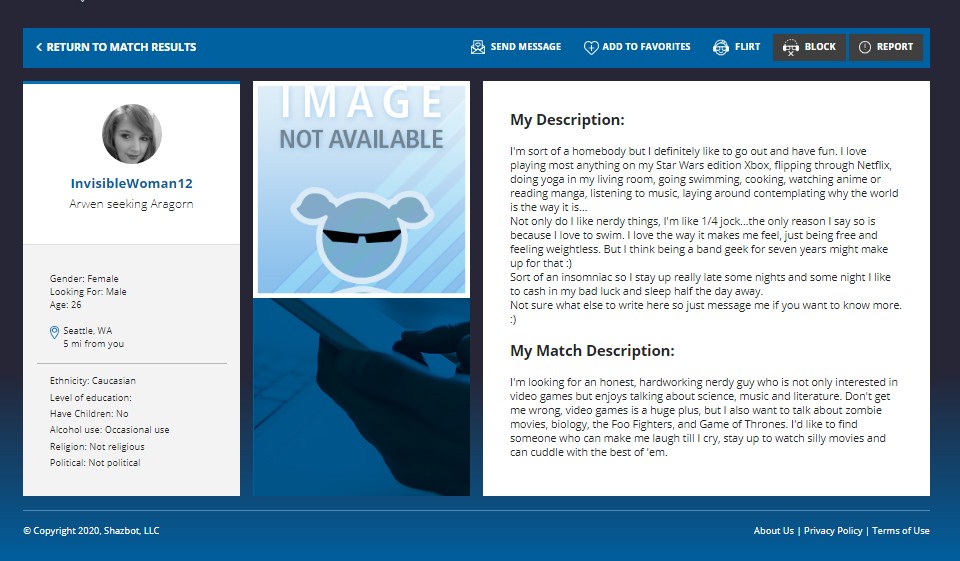 Users Profiles Quality