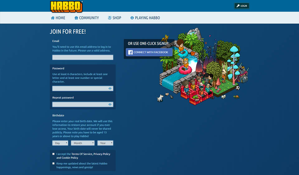 Recensione di Habbo