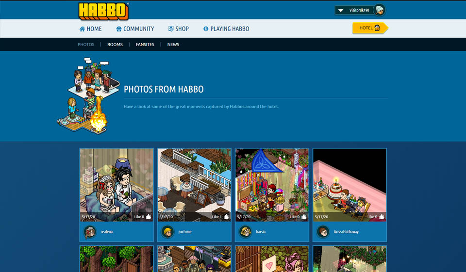 Qualità dei profili Habbo
