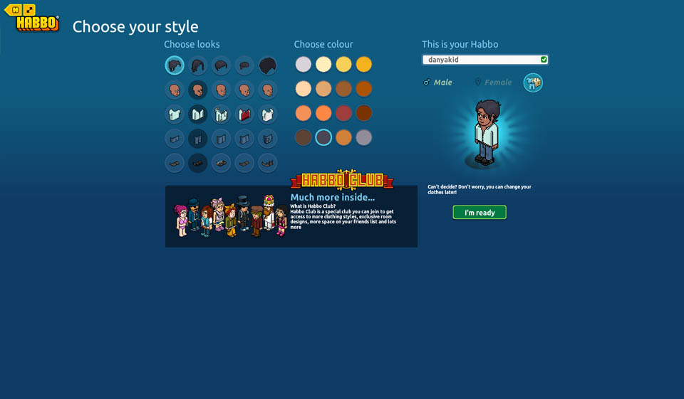 Caratteristiche dell'abbonamento a Habbo