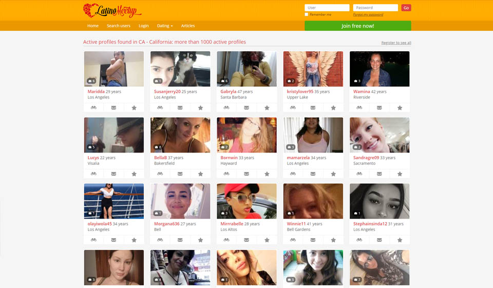 Iscrizione a LatinoMeetup