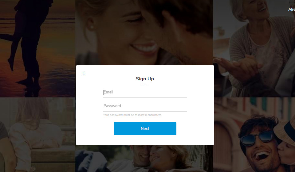 Sign Up Process